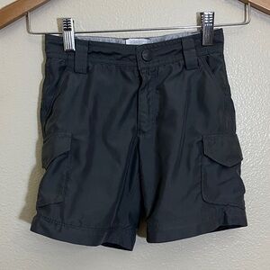 The North Face Gray Cargo Hiking Shorts